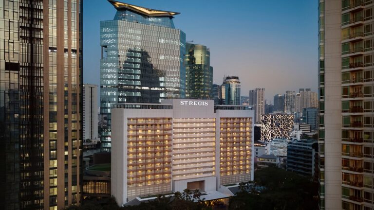 St. Regis Jakarta, nejnovější luxusní hotel v Indonésii